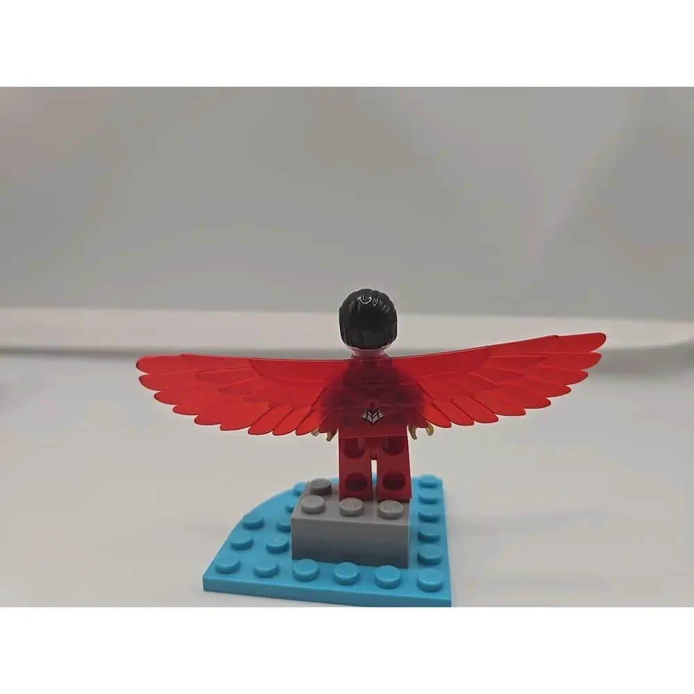 Lego Falcon Red Wings AVENGERS Minifigure SUPER HEROES 76018 Captain America MCU - Picture 2 of 2